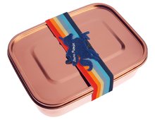 Box na desiatu Stainless Steel Lunchbox Girls Rose gold Unicorn Universe Jeune Premier 100% nehrdzavejúca oceľ luxusné prevedenie 21*7 cm