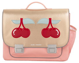Školní aktovka Limited Classic Midi Cherry Jeune Premier ergonomické luxusní provedení 30*38 cm