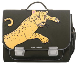 Školní aktovka Limited Classic Midi Cheetah Jeune Premier ergonomické luxusní provedení 30*38 cm