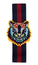 Rugalmas gumiszalag tízórais dobozra Lunchbox Elastic Tiger Navy Jeune Premier luxus kivitelben
