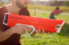 Pistol de apă cu încărcare manuală a apei SpyraLX Red Spyra cu indicator mecanic de stare a rezervorului și o rază de acțiune de 9 metri 100% roșu de 