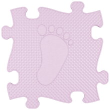 Aktívna podložka pre rozvoj pohybu Chodidlo pravé MUFFIK pre stimuláciu chodidiel lila