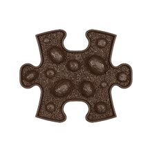 Ortopedická podložka pre zdravý vývoj chodidiel Orechy mini mäkké MUFFIK hnedá