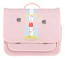 Školská aktovka Schoolbag Paris Large Flamingo Jack Piers ergonomická luxusné prevedenie od 6 rokov 32*15*38 cm