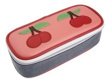 Školský peračník Pencil Box Cherry Pink Jeune Premier ergonomický luxusné prevedenie 22*7 cm