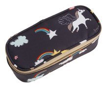 Tolltartó Pencil Box Rainbow Unicorn Jeune Premier ergonomikus luxus kivitel 22*7 cm