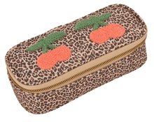 Školský peračník Pencil Box Leopard Cherry Jeune Premier ergonomický luxusné prevedenie 22*7 cm