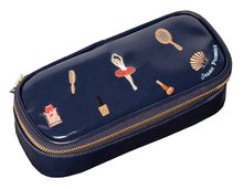 Iskolai tolltartó Pencil Box Jewellery Box Navy Jeune Premier ergonomikus luxus kivitel 22*7 cm