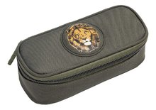 Iskolai tolltartó Pencil Box Big Five Khaki Jeune Premier ergonomikus luxus kivitel 22*7 cm