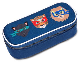 Školský peračník Pencil Box Supercats Jeune Premier ergonomický luxusné prevedenie 22*7 cm