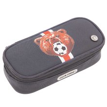 Školský peračník Pencil Case Soccer Bear Jack Piers ergonomický luxusné prevedenie od 2 rokov 21*4*9 cm