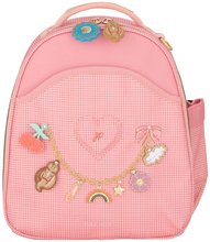 Školní taška batoh Backpack Ralphie Vichy Love Pink Jeune Premier ergonomický luxusní provedení 31*27 cm