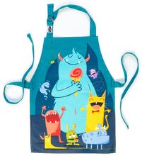 Kötényke gyerekeknek szörnyecskék The Scruffles Apron ThreadBear védőfelülettel 3-6 éves korosztáynak