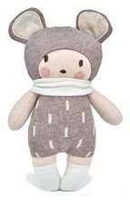 Păpușă tricotată roz Baby Beau Knitted Doll Threadbear 24 cm din bumbac moale și cutie cadou de la 0 luni TB4037
