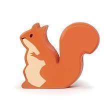 Drevená veverička Tender Leaf Toys sediaca 6*2*5 cm TL4726