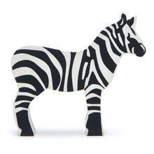 Dřevěná zebra Tender Leaf Toys stojící