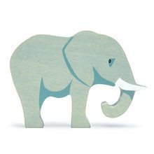 Elefant din lemn Elephant Tender Leaf Toys de jucări