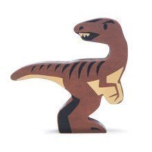 Dinozaur din lemn Velociraptor Tender Leaf Toys 