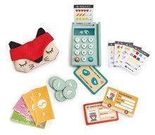 Drevená platobná brána Play Pay pack Tender Leaf Toys s peňaženkou a karty s mincami