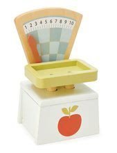 Drevená váha Market Scales Tender Leaf Toys na váženie potravín 12*9*19 cm TL8259