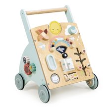 Premergator din lemn 4 anotimpuri Sunshine Baby Activity Walker Tender Leaf Toys cu prognoza meteo de la 18 luni