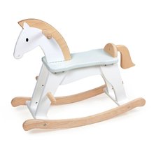 Căluț balansoar din lemn Lucky Rocking Horse Tender Leaf Toys jucărie clasică de la 12 luni