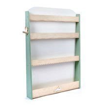 Dřevěná knihovna pro děti Forest Bookcase Tender Leaf Toys se 4 poličkami