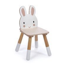 Scăunel din lemn iepuraș Forest Rabbit Chair Tender Leaf Toys pentru copii de la 3 ani