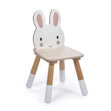 Drevená stolička zajac Forest Rabbit Chair Tender Leaf Toys pre deti od 3 rokov