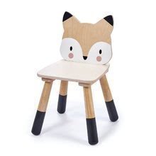 Scăunel din lemn vulpe Forest Fox Chair Tender Leaf Toys pentru copii de la 3 ani