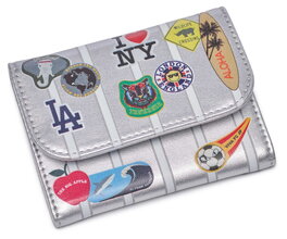 Peněženka Wallet Jetsetter Silver Jeune Premier luxusní provedení 11*15 cm