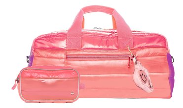 Cestovní taška Caroline Weekend Bag Puffer Pink Jeune Premier ergonomická luxusní provedení 50*25 cm