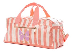 Utazótáska Caroline Weekend Bag Butterfly Stripe Jeune Premier ergonomikus luxus kivitel 50*25 cm