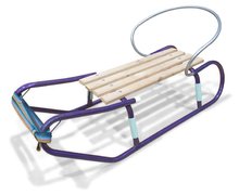 Szánkó fa üléssel fém szerkezettel karfával és kötéllel 81 cm - 2271 g (81*35*20 cm) WM-A