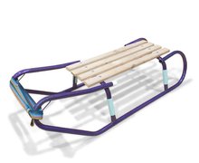 Szánkó fa üléssel fém szerkezettel és kötéllel 81 cm - 2271 g (81*35*20 cm) WM-B