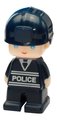 Stavebnica magnetická Policajná stanica Amazing Police Set Magformers 50 dielov