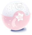 Nočná lampička Soothing Light & Projector Pink Infantino s hudbou a projektorom ružová od 0 mes