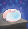 Nočná lampička Soothing Light & Projector Pink Infantino s hudbou a projektorom ružová od 0 mes