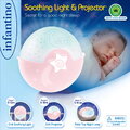 Nočná lampička Soothing Light & Projector Pink Infantino s hudbou a projektorom ružová od 0 mes