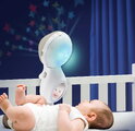 Hudobný kolotoč nad postieľku 3in1 Projector Musical Mobile Ecru Infantino s projektorom a nočným svetlom hnedý od 0 mes