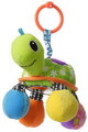 Závesná korytnačka so zrkadlom Turtle Mirror Pal Green Infantino na kočík alebo autosedačku od 0 mes