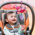 Vibrujúci jednorožec Unicorn Rattle Infantino s hryzátkom od 0 mes