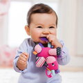 Vibrujúci jednorožec Unicorn Rattle Infantino s hryzátkom od 0 mes