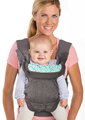 Nosič pre dieťa Flip Advanced 4v1 Convertible Carrier Grey Infantino 4 spôsoby nosenia sivý od 3,6-14,5 kg od 0 mes