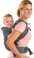 Nosič pre dieťa Flip Advanced 4v1 Convertible Carrier Grey Infantino 4 spôsoby nosenia sivý od 3,6-14,5 kg od 0 mes