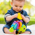 Hrajúca húsenica Hug and Tug Musical Bug Infantino s uspávankou a zrkadielkom od 0 mes