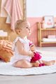 Bábika Miss Pink Grenadine Mon Doudou Corolle s hnedými očami 25 cm od 0 mes