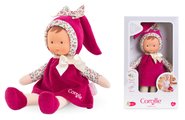 Bábika Miss Pink Grenadine Mon Doudou Corolle s hnedými očami 25 cm od 0 mes