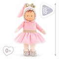 Bábika Miss Ballerina Pink Grenadine Mon Doudou Corolle s modrými očami 25 cm od 0 mes