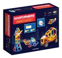 Stavebnica magnetická Blikajúce svetlá Dynamic Flash Set Magformers elektronická  54 dielov